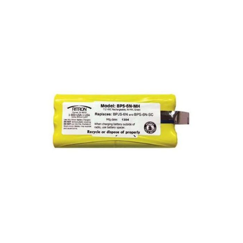 Ritron BPS-6N-MH 1500mAh 7.2V NiMH Replacement Battery for JMX Series Radios