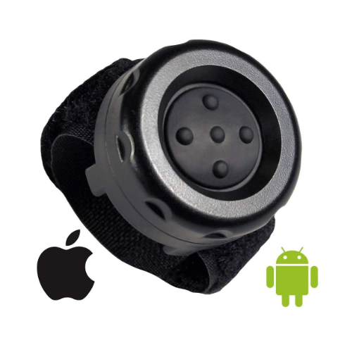 Ptt Button Mini PRYMEBLU BT-PTT-Z Mini Bluetooth Wireless PTT Button Switch ZELLO, Wav ...