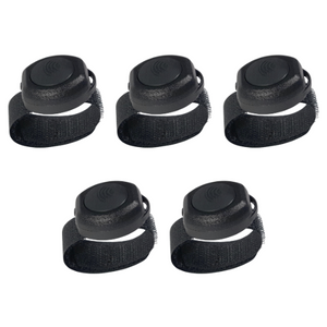 5 Pack Pryme BT-PTT-ZU-Strap (Super Mini) Wireless PTT Switch for ZELLO or WAVE's Push-to-Talk PTT apps. No Charging Required