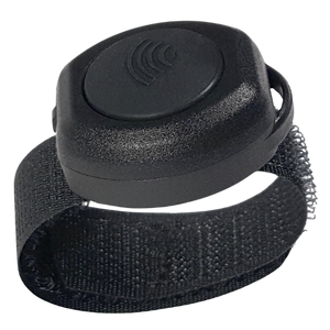 Pryme BT-PTT-ZU-Strap (Super Mini) Wireless PTT Switch for ZELLO or WAVE's Push-to-Talk PTT apps. No Charging Required