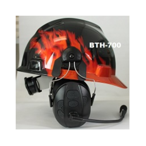 Pryme BTH-700/800/900-HYTERA Bluetooth Wireless Earmuff Headset with Noise-Canceling Boom Microphone