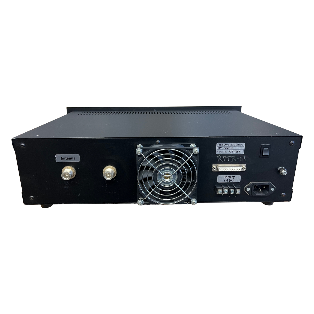 Used Icom CY-F221S UHF 440-490MHz 8-Channel 45 W Repeater (Includes Power Supply, No Duplexer)