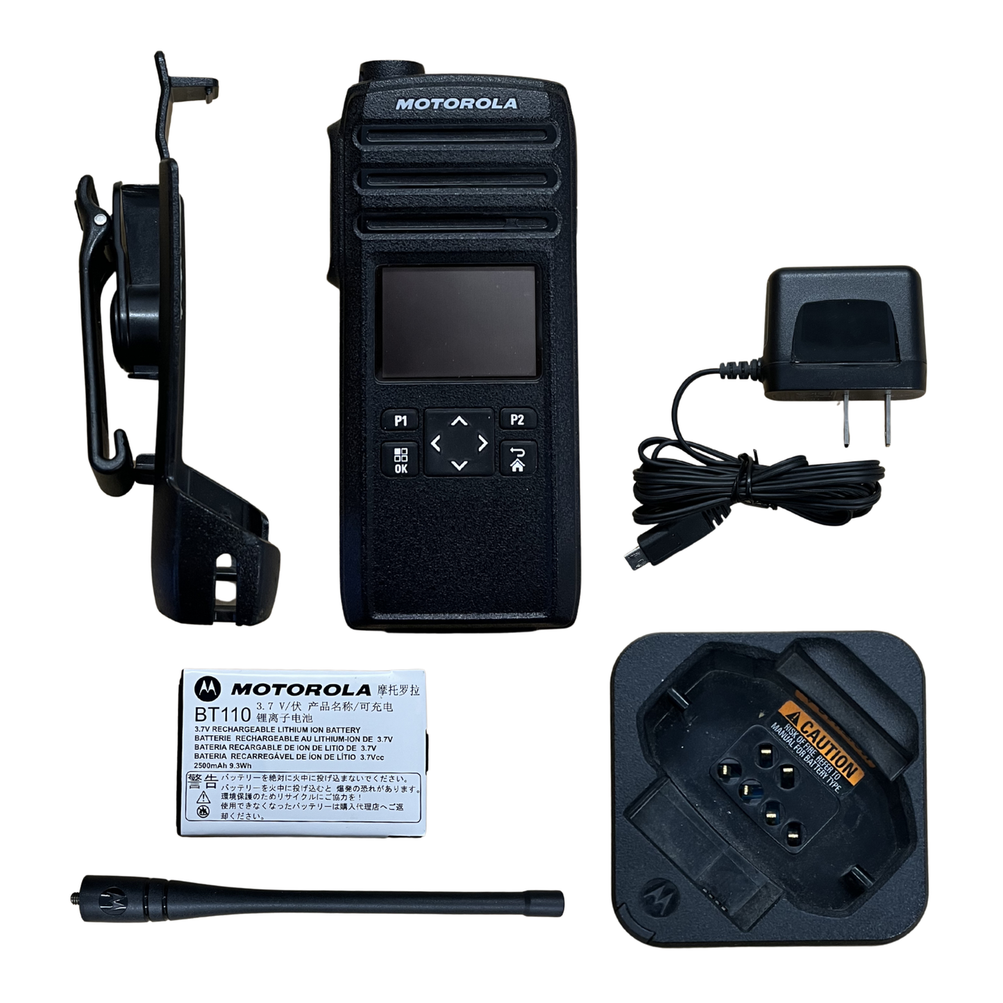 Used Motorola DTR700 50 Channel 1 Watt 900MHZ License-Free Digital Two Way Radio