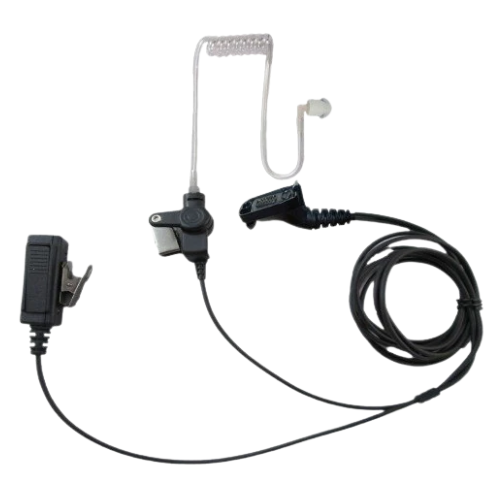 Two Wire Surveillance Headset with Push to Talk for Motorola MOTOTRBO XPR6300 XPR6550 XPR6500 XPR6300