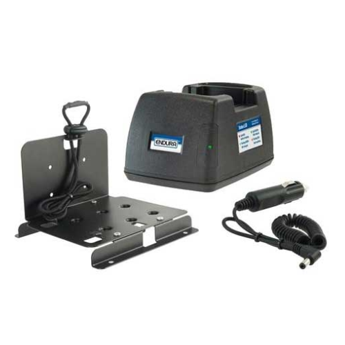 Endura EC1M-MT3 In-Vehicle 12V DC Rapid Charger for Motorola R2 & CP200d Two-Way Radios