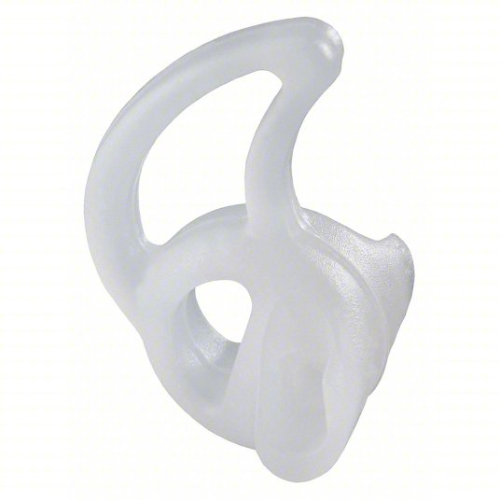 EARPHONE CONNECTION EP-FUA-LC Ambidextrous Earmold, Clear Large Silicone Ear Tip for Universal Acoustic Tube Earpieces