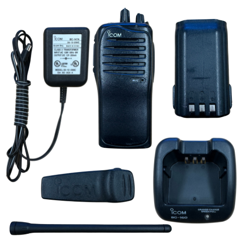 Used Icom IC-F3011 41 RC 5 Watt 16 Channel 136-174MHz Portable Two-Way Radio