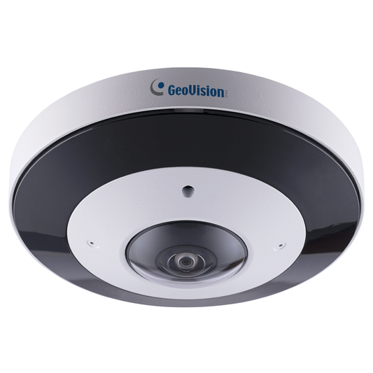 GeoVision GV-GFER12800 12MP 360° Fisheye AI H.265 Super Low Lux IP67 IK10 PoE IP Camera  AI-Powered 360° Surveillance with Advanced Fisheye Technology