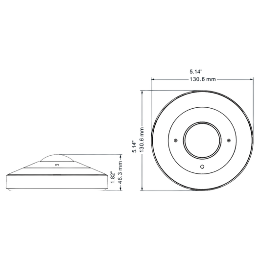 GeoVision GV-GFER12800 12MP 360° Fisheye AI H.265 Super Low Lux IP67 IK10 PoE IP Camera  AI-Powered 360° Surveillance with Advanced Fisheye Technology