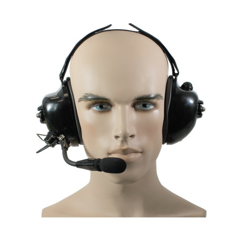 Pryme HDS-EMB Dual Earmuff Headset for CP200D R2 CP185