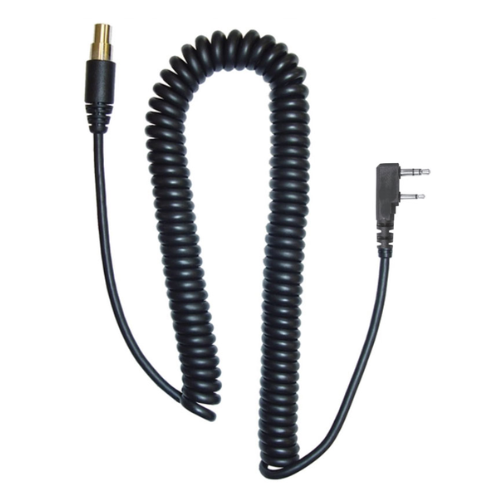 Klein K-Cord Dual Pin K1 Headset Cable for Kenwood NX1200 NX1202 NX1300 NX1302 NX240 NX3220 NX3320 NX340 NX3420 NXP1200 NXP1202 NXP1300 NXP1302 TK2170 TK2312 TK2360 TK2400 TK2402 TK3230 TK3312 TK3360 TK3400 TK3402 TKD240 TKD340 TK208 and more