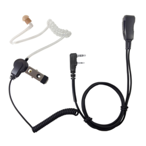Pryme LMC-1AT-M7 Pro-Grade Lapel Microphone with Acoustic Tube for Motorola CLP1010 CLP1040 CLP1060