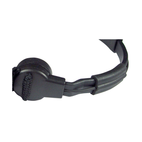 PRYME MR-1500 Gladiator Heavy-Duty Throat Microphone Replacement Top Section with Acoustic Tube Earpiece