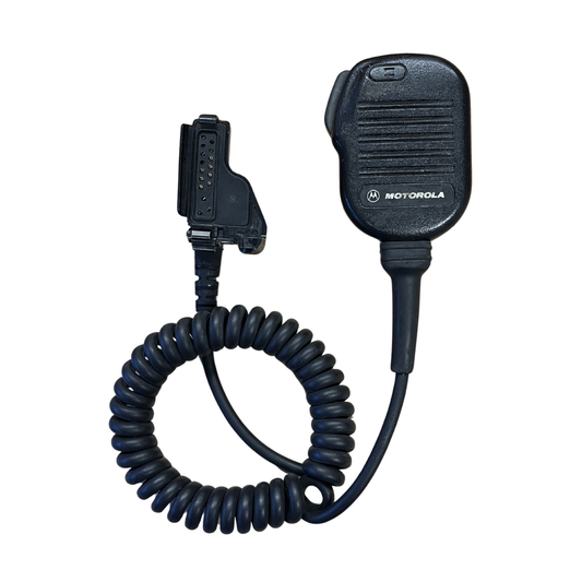 Used Motorola NMN6193B Noise-Canceling Remote Speaker Microphone for Motorola XTS & Jedi Series Radios