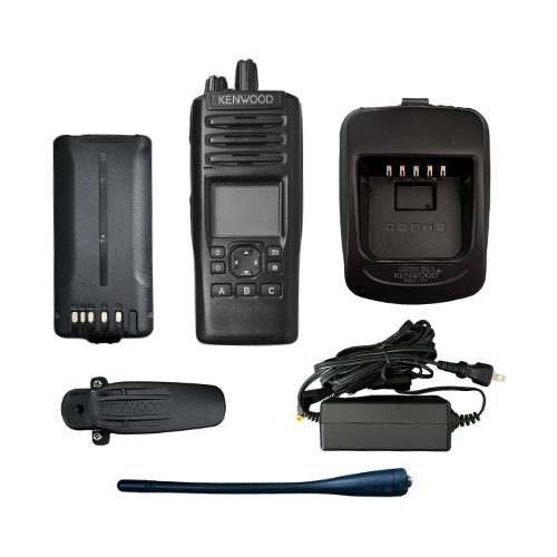 Used Kenwood NX-5300-K5 UHF 380-470MHz 1024 Channel 5 Watt Digital & Analog Portable Radio with GPS and Bluetooth