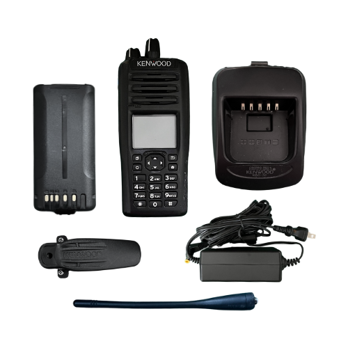 Used Kenwood NX-5300-K6 UHF 380-470MHz 1024 Channel 5 Watt Digital & Analog Portable Radio with GPS and Bluetooth