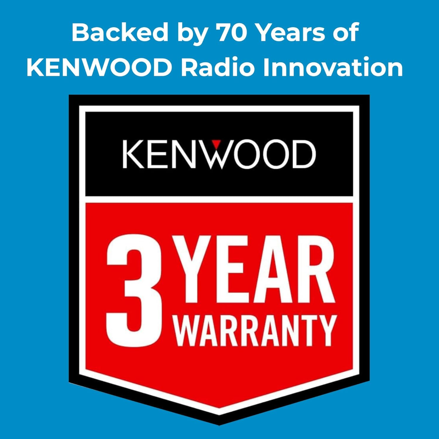 Kenwood ProTalk NX-P1202AV VHF 64 Channels 2 Watts Two-Way Portable Radio