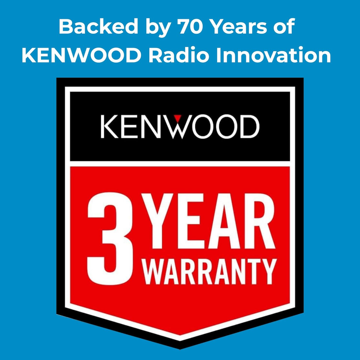 Kenwood NX-P1302AUK UHF 451-470 MHz 2 Watt 64 Channel portable Two-Way Radio