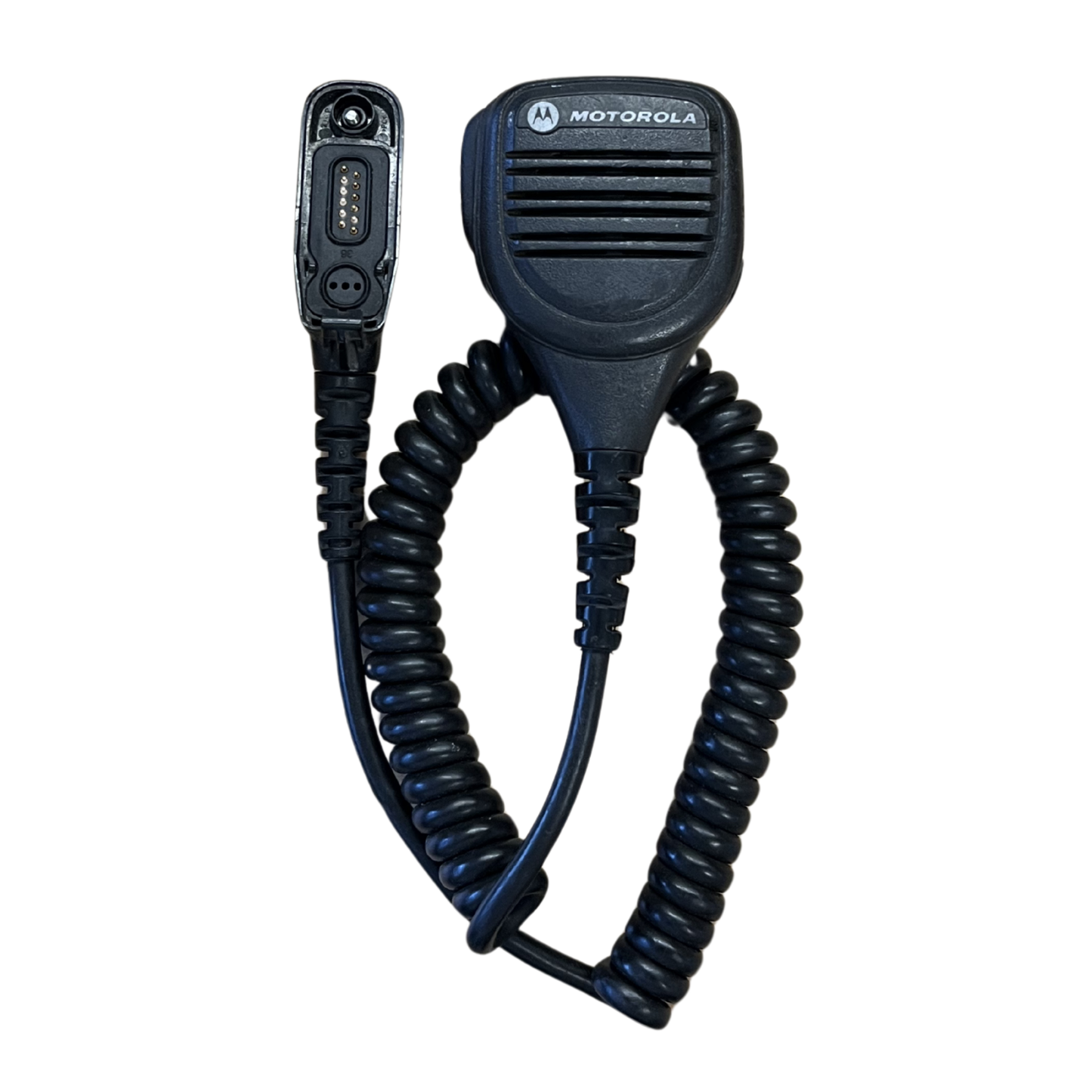 Used Motorola PMMN4025A Windporting IMPRES Remote Speaker Microphone with 3.5mm Audio Jack for Motorola MOTOTRBO XPR/APX/HT Series Radios