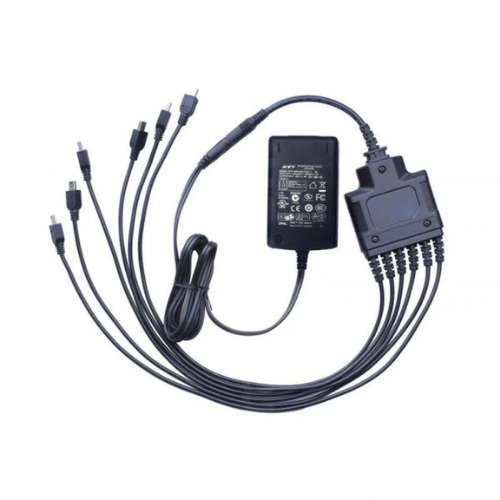 Hytera PS6001 Six-Unit Switching Power Adapter Micro-USB 5V-6A for BD302i and BD362i portable radios