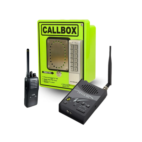 RITRON RGGS-127M-HD-KP GateGuard VHF MURS Wireless Callbox System with Entry Keypad (License-Free)