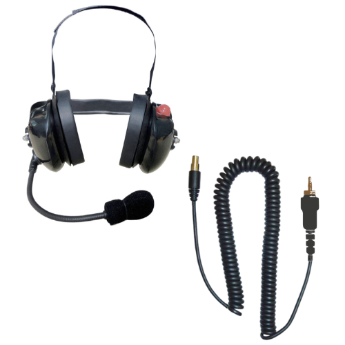 SRcomm RH-8000F Heavy Duty Behind-the-Head Dual Ear Headset for Motorola CLP CLP446 CLK446