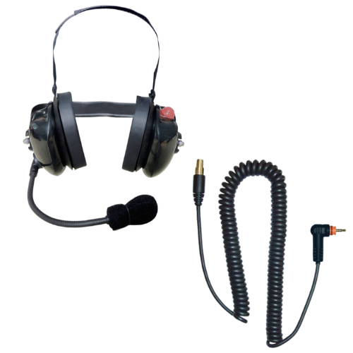 SRcomm RH-8000F Heavy Duty Behind-the-Head Dual Ear Headset for Motorola TLK SL Series TLK100 SL300 SL7550