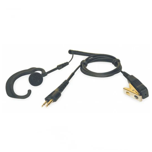 Ritron RHD-8X Behind-the-Ear Headset with In-Line Lapel Microphone & PTT for JMX & Base Stations