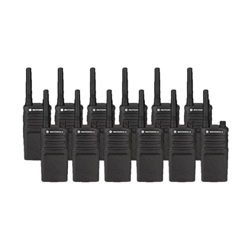 12 Pack of Motorola RMU2040 UHF 2 Watt 4 Channel Analog Business Radio