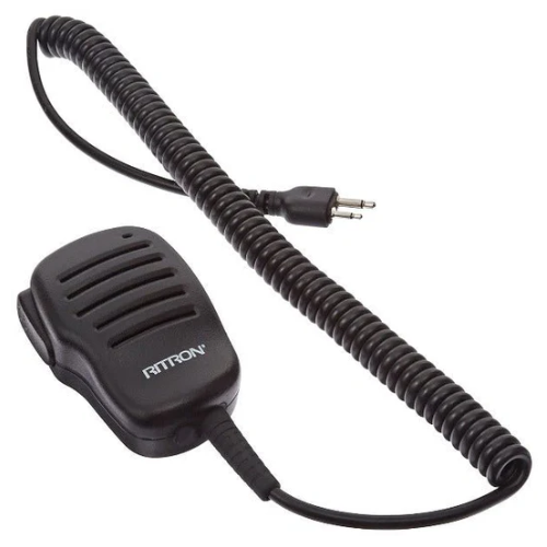 Ritron RSM-3XA Remote Speaker Microphone with Swivel Lapel Clip for RBS & JMX Series Radios