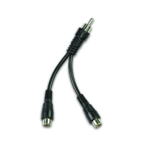 Ritron RYCONN Y Adapter for LoudMouth Wireless PA Speakers (RCA Splitter)