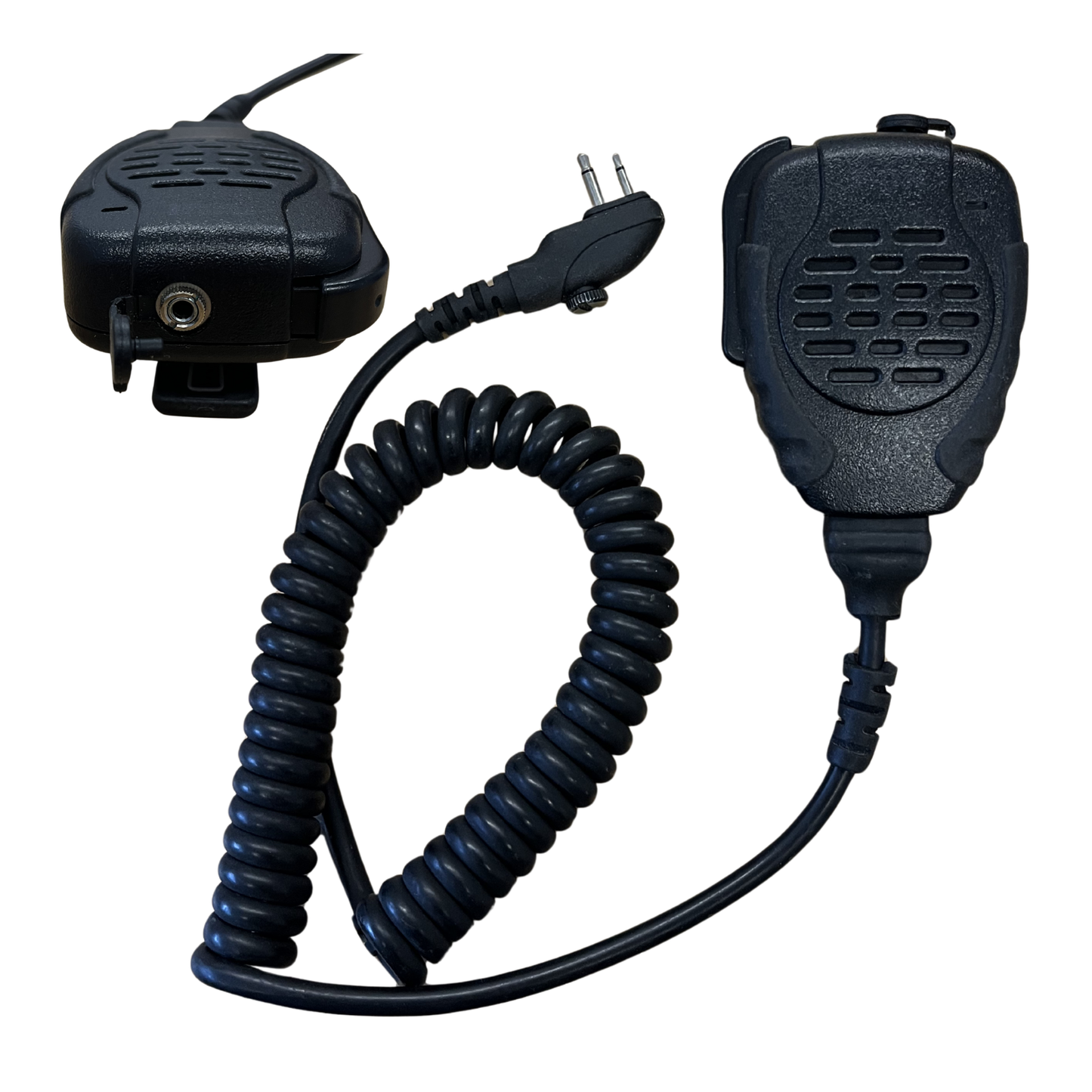 Used RCA SM310-X03S Heavy Duty Speaker Microphone with 3.5mm Jack for Hytera TC & PD Series Radios