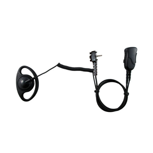 Pryme Defender SPM-1222S Lapel Microphone with D-Loop Earpiece for Vertex VX130 VX131 VX132 VX160 VX180 VX210 VX210A VX230 VX231 VX350 VX351 VX354 VX400 VX410 VX420 VX427 VX450 VX454 VX459 EVX530