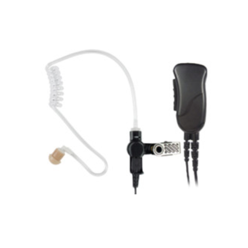 Pryme SPM-1300-M11 Mirage Medium Duty Lapel Microphone with Acoustic Tube for Motorola Radios