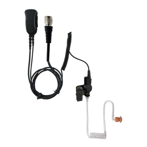 Pryme SPM-1305 QD discreet Headset with Push-to-Talk for Quick Disconnect Adapters