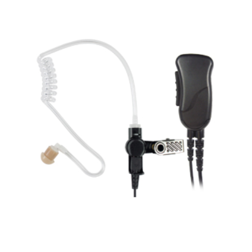 Pryme SPM-1330 MIRAGE Series discreet Lapel Microphone with Clear Acoustic Tube for Two-Way Radios (Copy)
