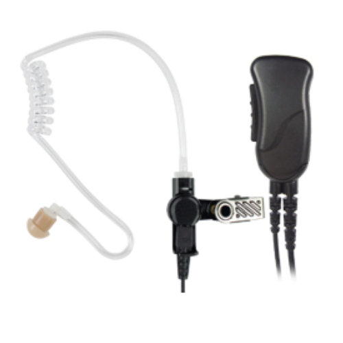 Pryme SPM-1363 Mirage Medium Duty Lapel Microphone with Acoustic Tube for HYTERA TC-310 TC-320 Motorola TalkAbout Cobra MicroTALK