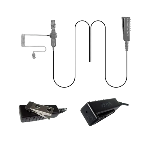 PRYME SPM-2300-M8 2-Wire Surveillance Kit for Motorola SL1M SL2K SL300 SL500 SL500e SL1600 SL3500e SL4000 SL4000e SL4010 SL4010e SL7000 SL7000e SL7500 SL7550 SL7550e SL7580 SL7580e SL7590 SL7590e SL8550 SL8550e TLK100