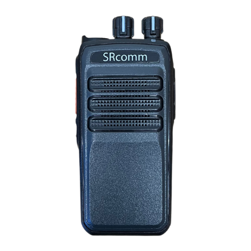 SRCommunications SR-D1U UHF 400-470MHz 256 Channels 16 Zone 4 Watt Digital/Analog DMR Portable Two-Way Radio