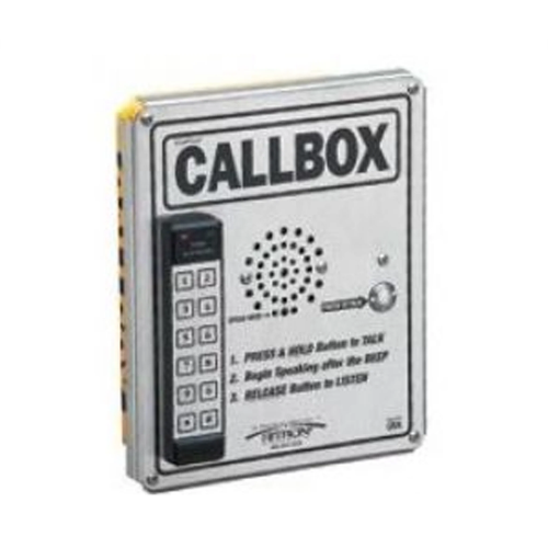 Ritron RQX-FPKP Stainless Steel Faceplate and Keypad Kit for 6 & 7 Series Callboxes