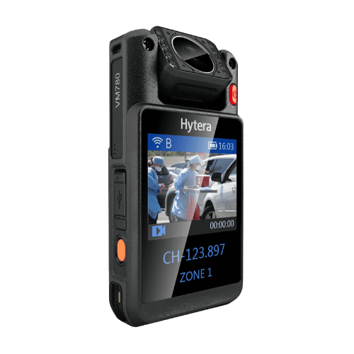 Hytera VM780 Body Worn Camera with Push-to-Talk over Cellular (PoC)