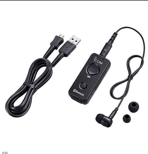 ICOM VS3 BLUETOOTH PENDANT EARPIECE MIC WITH PTT