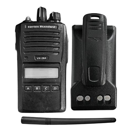 Used Vertex VX-264-D0-5 VHF 136-174MHz 5 Watt 128 Channel Two-Way Radio
