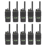 10 Pack of Motorola XPR3500e UHF 403-527MHz MOTOTRBO Digital Bluetooth WIFI Radio AAH02RDH9VA1AN NON-IS (New Customer Return)