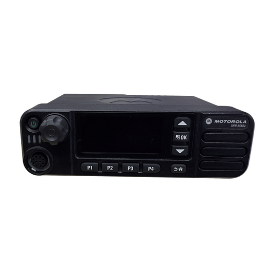 Used Motorola XPR5550e AAM28TRN9RA1AN UHF 450-512MHz 1000 Channels 40 Watt Digital DMR Mobile Radio