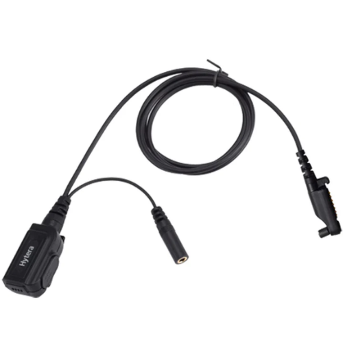 Hytera ACN-02-P PTT & Microphone Cable for EA01 EH01 EH02 ES01 PD602 PD602i PD662 PD662i PD682 PD682i HP602 HP682 HP702 HP782 X1ei X1pi