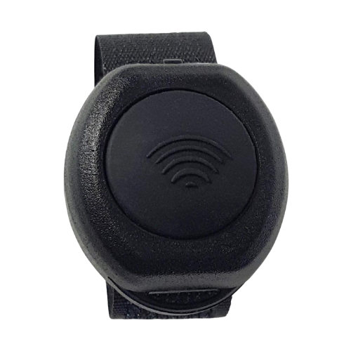 PRYMEBLU BT-PTT-ZU-Super Mini-Strap Bluetooth Wireless PTT Switch ZELLO, Wave Communicator, ESChat, Unity, Streamwide and Many Other PoC Push-to-Talk Apps