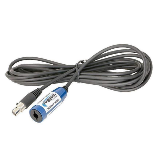Rugged Radios CS-OFF-12 OFFROAD Straight Cable to Intercom 12 ft. Universal 5-Pin Connection