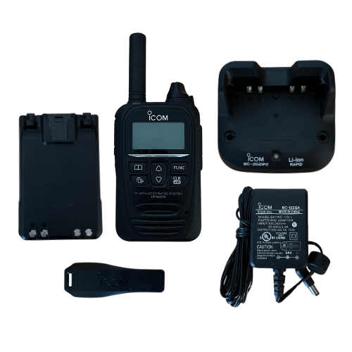 Used Icom IP501H LTE-Connect IP67 Handheld Radio with Built-in Bluetooth (Monthly Subscription Required)