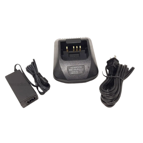 Kenwood KSC-25LSK Rapid Rate Single Unit Charger for NX-220 NX-320 NX-420 NX-3200 NX-3220 NX-3300 NX-3320 NX-3400 NX-3420 TK-2360 TK-3360 TK-2140 TK-3140 TK-2170 TK-3170 TK-3173 TH-D74A TH-D74E